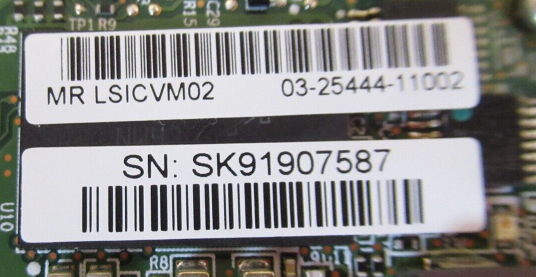 LSI L3-25376-00 LSICVM02 LSI/BC CasheVault Kit For 9360 9380 RAID Cards