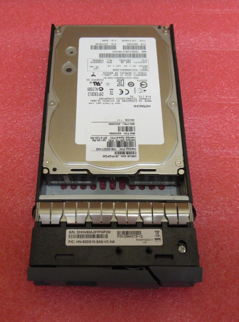Hitachi HUS156060VLS600 0B24502 Ultrastar 15K600 600GB 15000RPM 3.5" Hard Drive