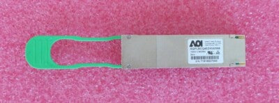 AOI 100G Base QSFP28 CWDM4 1310nm 2km SMF Transceiver Module AQPLBCQ4EDMA0966