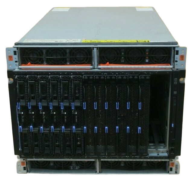 IBM BladeCenter H 8852 Chassis Server System 31R3308 + 12x Blades HS21 HS22 HS23