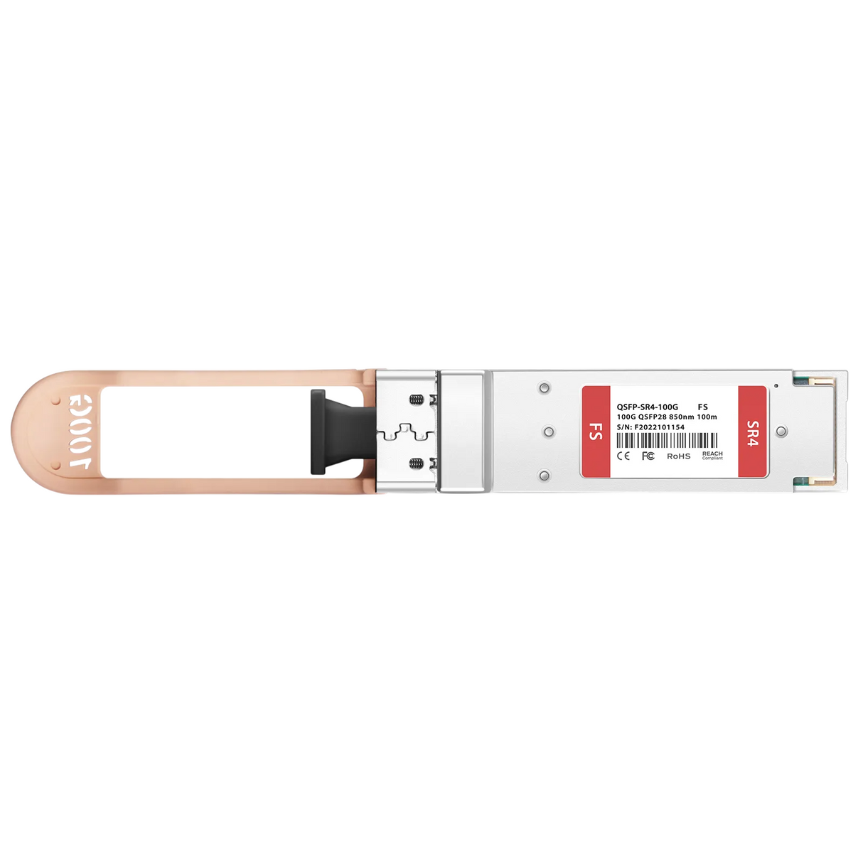 FS 100GbE QSFP28 SR4 850nm MPO MMF Optical Transceiver QSFP28-SR4-100G