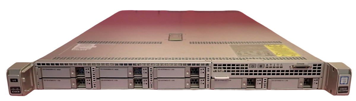 Cisco UCS C220 M4 2x E5-2699V4 256GB DDR4 2x 480GB + 6x 1.9TB SSD 8Bay 1U Server