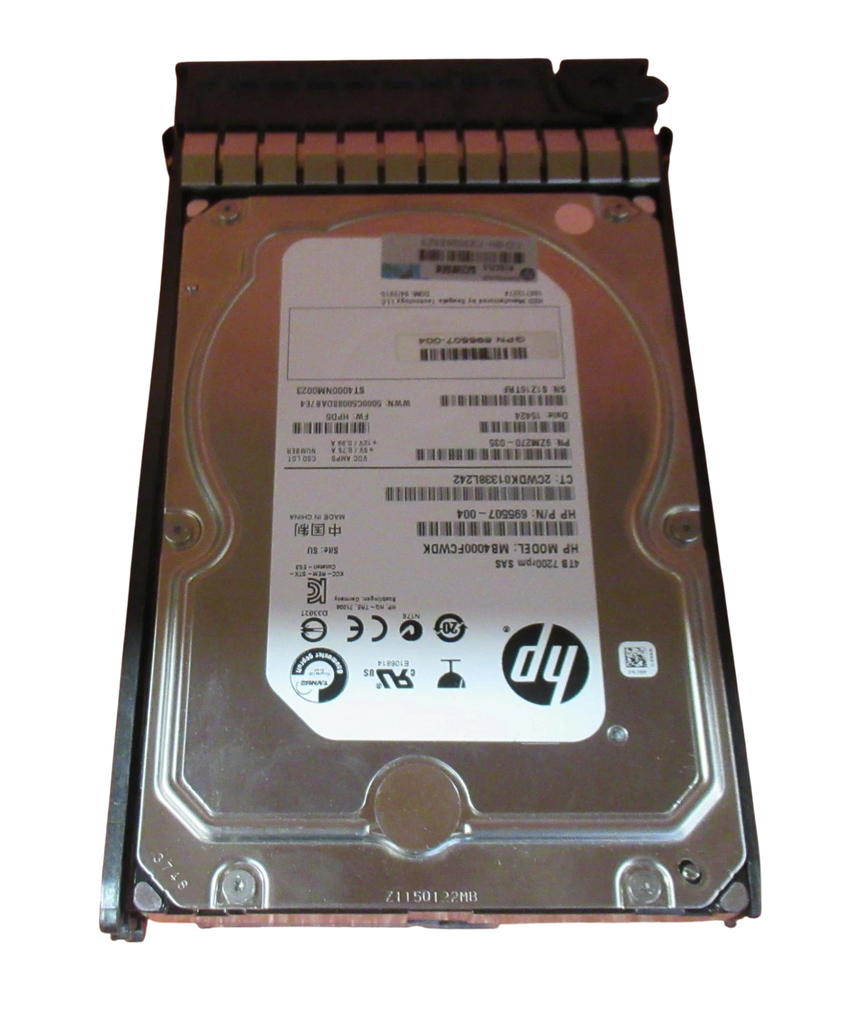 HP 693721-001 693689-B21 4TB 7200RPM SAS 6Gbps DP Hot Swap 3.5" HDD