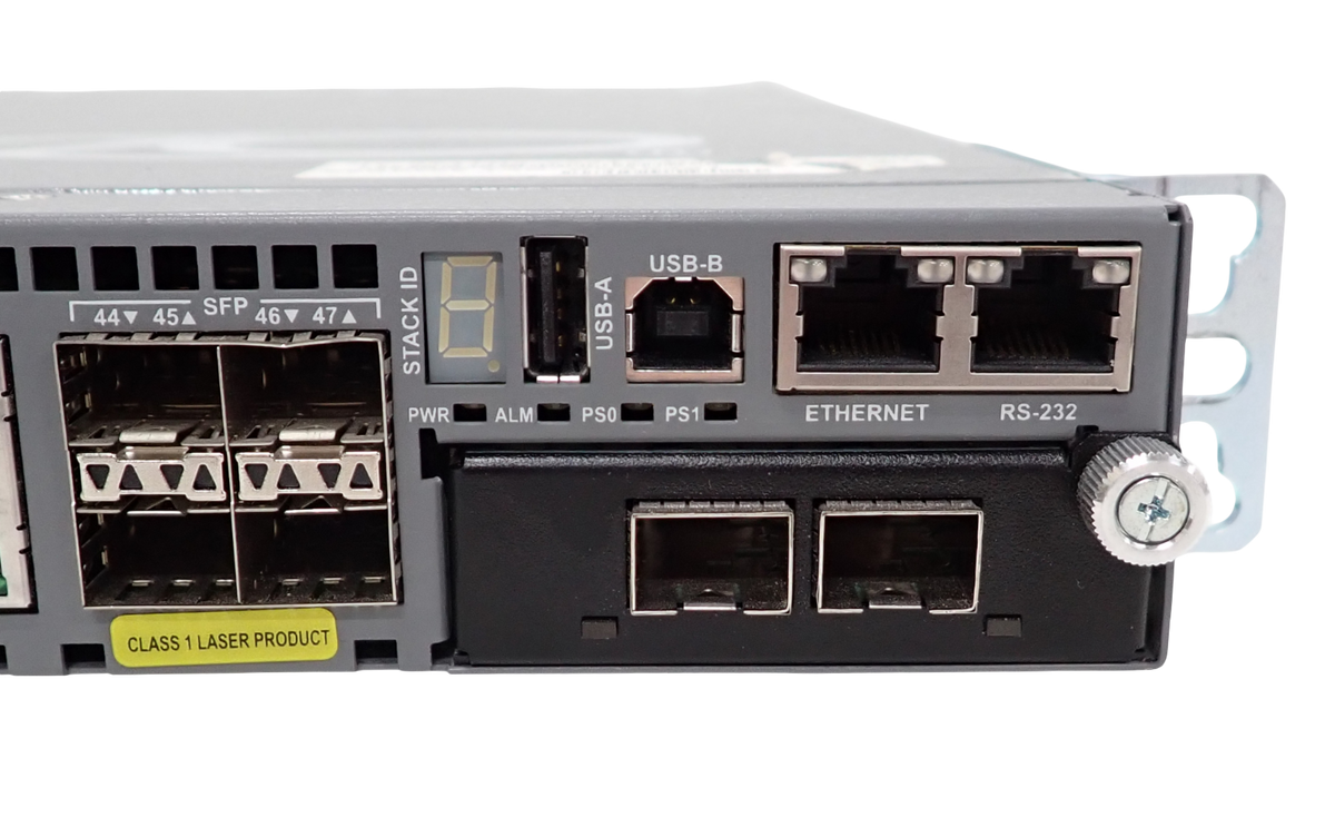 Force10 S60-01-GE-44T-AC S60 44x 1G RJ45 + 4x 1G SFP F2B Switch + S60-10GE-2SFP+