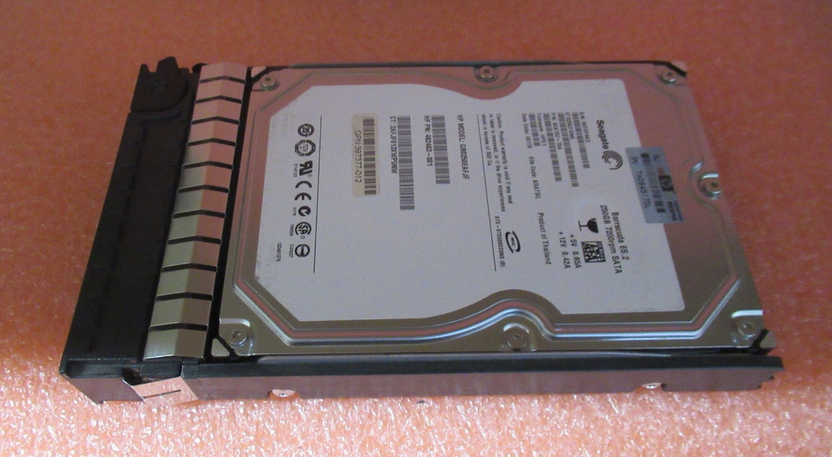 HP 459318-001 458926-B21 250GB 7200RPM SATA 3Gbps Hot Swap 3.5" Internal HDD