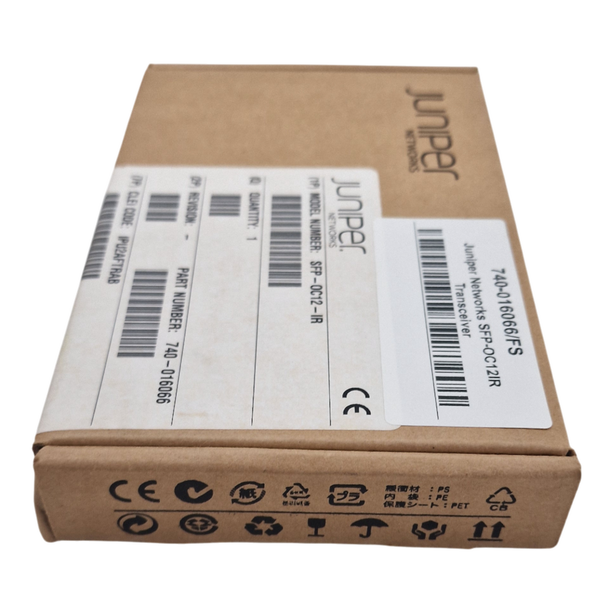 Juniper OC-12/STM-4 IR 1310nm 2km Single-Mode SFP Transceiver 740-016066