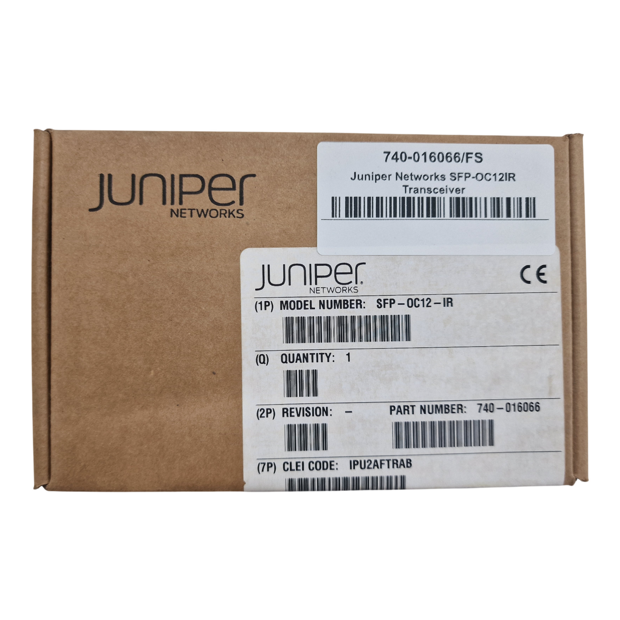 Juniper OC-12/STM-4 IR 1310nm 2km Single-Mode SFP Transceiver 740-016066