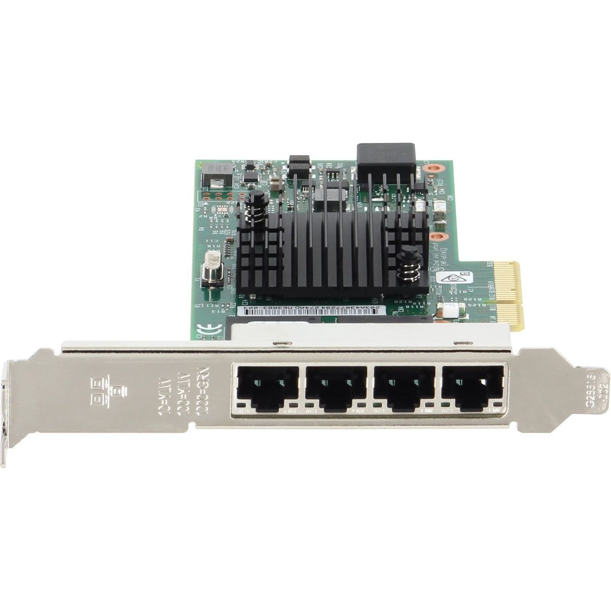 New Dell Intel I350-T4 Quad-Port 1Gbps PCIe 2.0 FH Network Interface Card Y10X9
