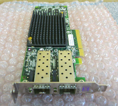 Emulex Dual Port 10GB iSCSI Adaptor CNA HBA PCI-e pn P004476-03F with HH Bracket