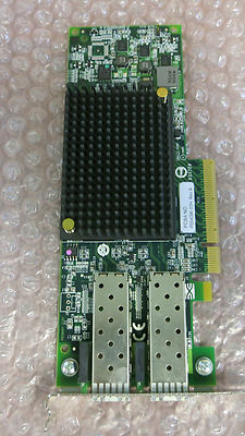 Emulex Dual Port 10GB iSCSI Adaptor CNA HBA PCI-e pn P004476-03F with HH Bracket