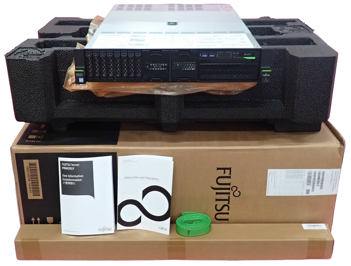 NEW Fujitsu Primergy RX2540 M5 CTO 8x SFF Bay 2U Rack Mount Server