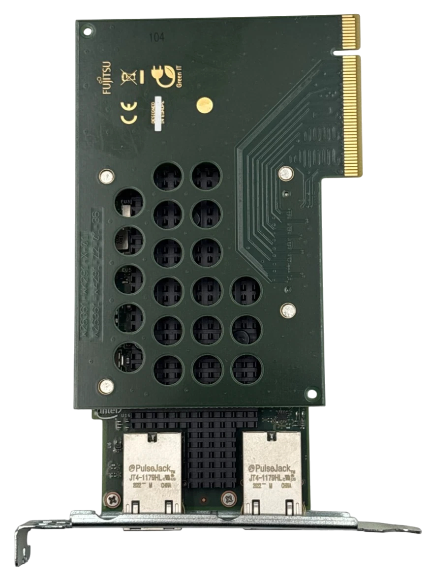 Fujitsu X557-T2 OCP 2-Port 10Gb Network Mezzanine Card + D3482-A10GS1 Mount