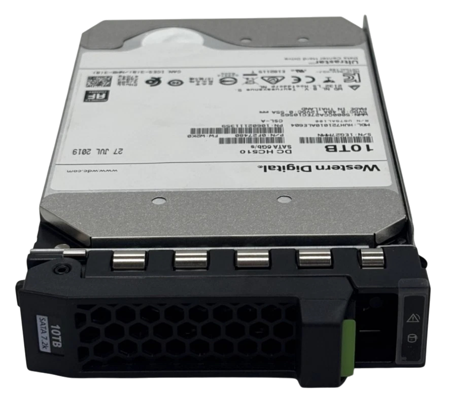 Fujitsu 10TB 6G 7.2K RPM 512E SATA LFF HDD Hard Drive S26361-F3904-L100