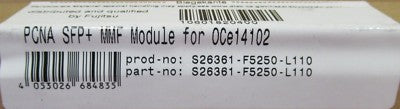 NEW Fujitsu SFP+ Transceiver Module 10GB/s LC MM S26361-F5250-L110 For 0Ce14102