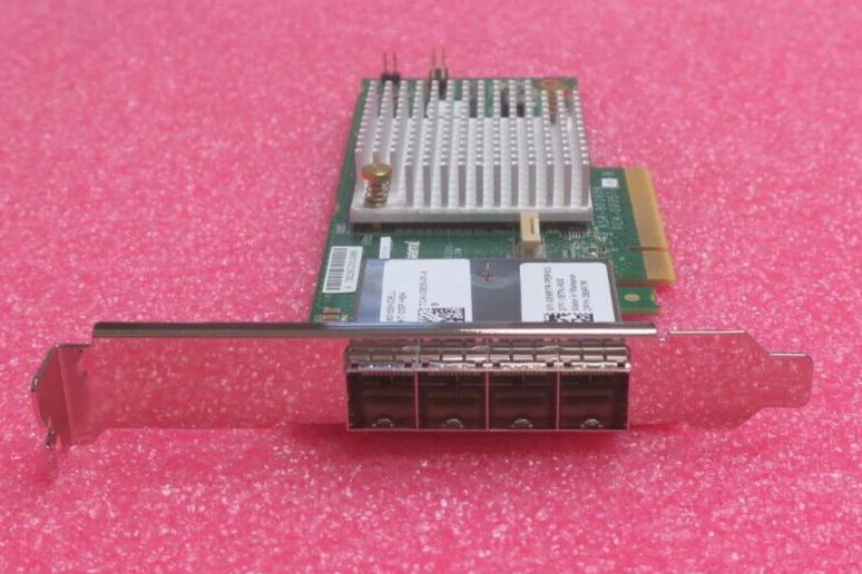 Dell ASA-80165H Quad-Port External Mini SAS HD 12Gb/s Host Bus Adapter HBA 89R7R