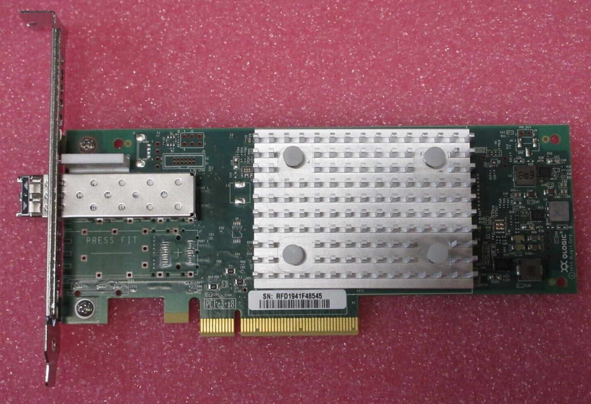 Dell Qlogic QLE2690-DEL Single Port 16GB SFP+ Full Height Host Bus Adapter YNFDG