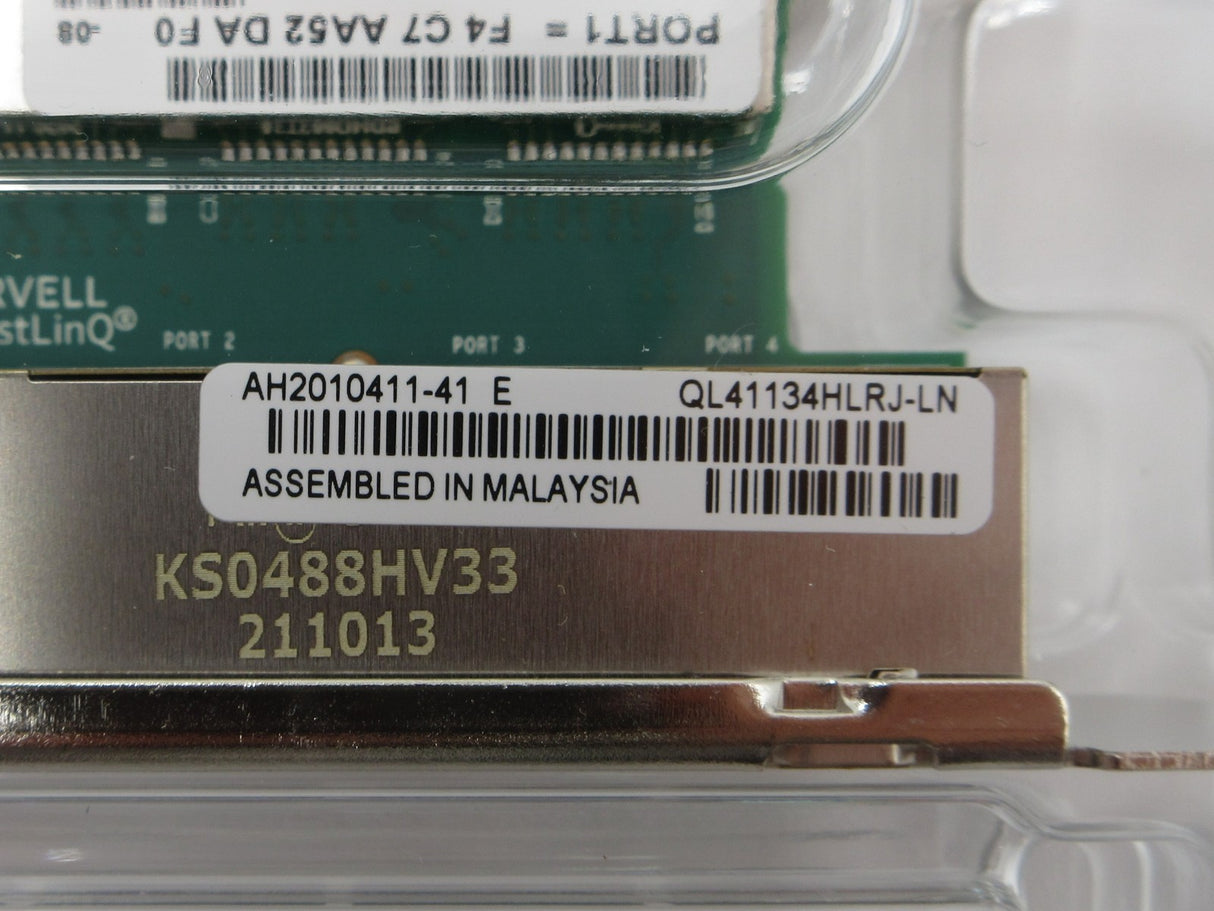NEW Lenovo 10GbE 4-Port RJ-45 Lenovo QL41134 Ethernet Adapter 4XC7A08225 01KR584
