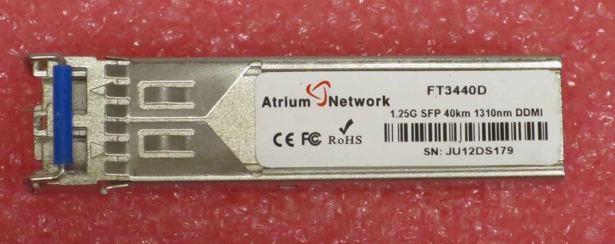 Atrium FT3440D 1.25G LR Long Range 40km 1310nm DDMI Duplex LC SFP Transceiver
