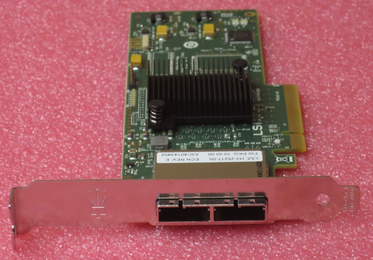 Fujitsu LSI MegaRAID SAS 9200-8e Dual SAS PCI-E x8 RAID Controller