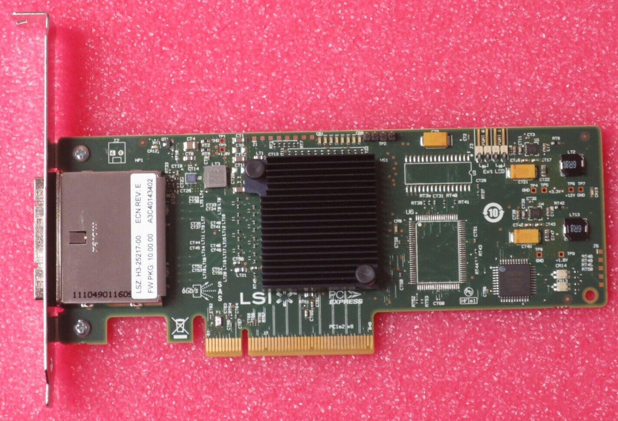 Fujitsu LSI MegaRAID SAS 9200-8e Dual SAS PCI-E x8 RAID Controller