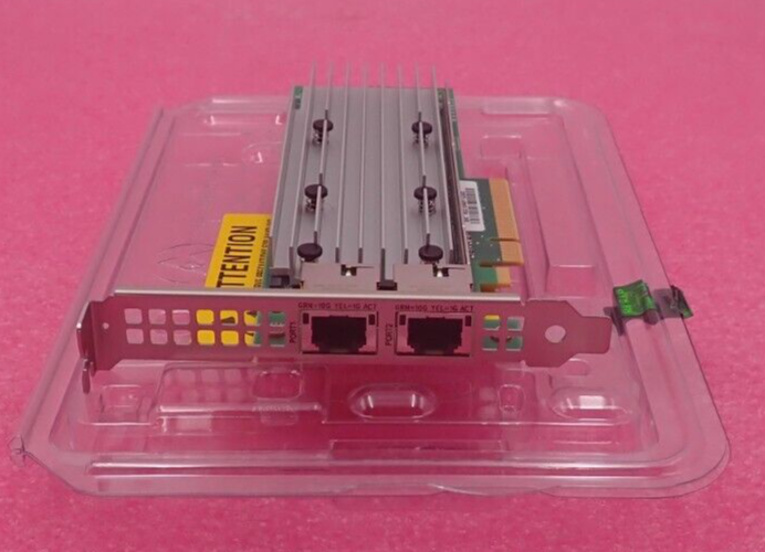 NEW Dell QLogic QL41132HFRJ Dual Port 10GbE RJ45 Base-T Network Adapter NV5DW