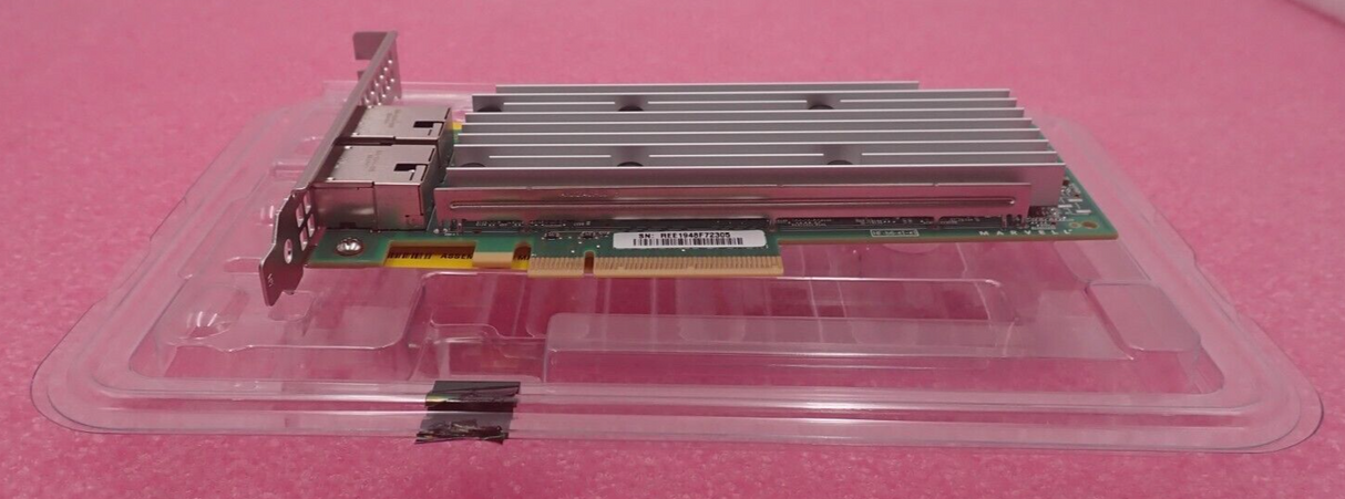 NEW Dell QLogic QL41132HFRJ Dual Port 10GbE RJ45 Base-T Network Adapter NV5DW
