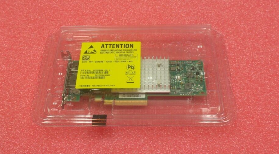 NEW Dell Qlogic Marvell FastLinQ QL41232HLCU 2x 10/25Gb SFP28 Network Card 8X8H6