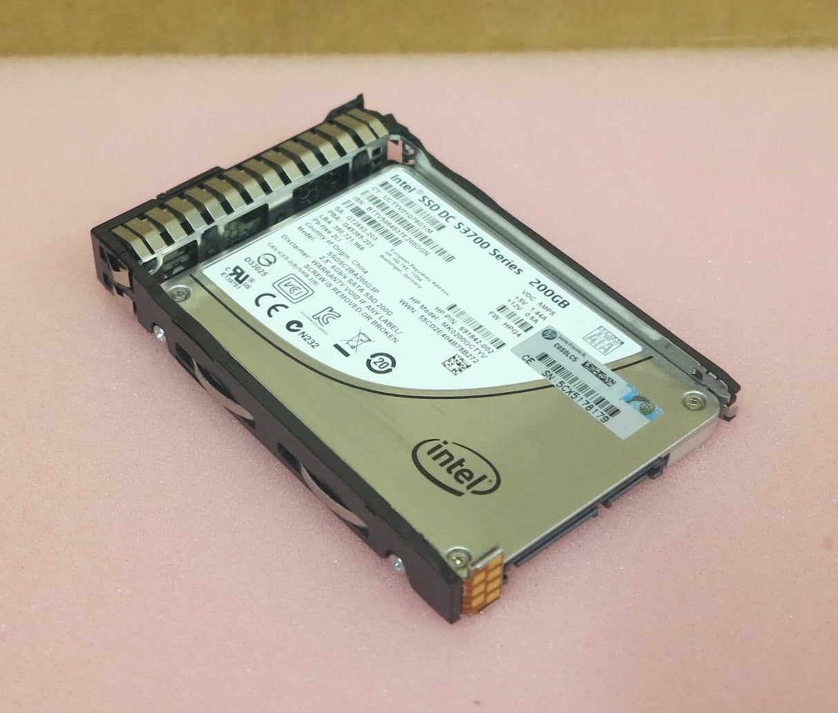 HP 692165-001 200GB 6G SATA SSD HARD DRIVE - 691864-B21, 730053-B21, 730148-001