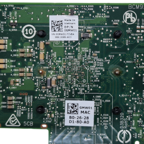 Dell Broadcom 57412 Dual Port 10Gb SFP+ Low Profile PCIe x8 Network Card GMW01