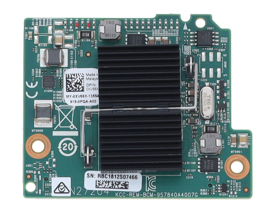 Dell Broadcom 57840S 10GbE Quad Port Blade Network Daughter Card XV66X