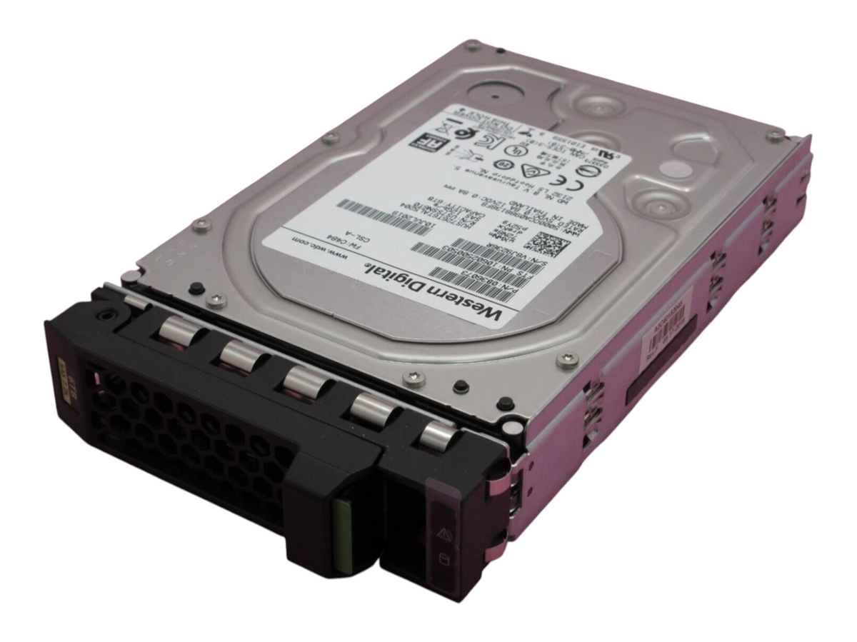 Fujitsu 6TB SAS 12G 7.2K Hot Plug 3.5" HDD S26361-F5635-L600 10602500503