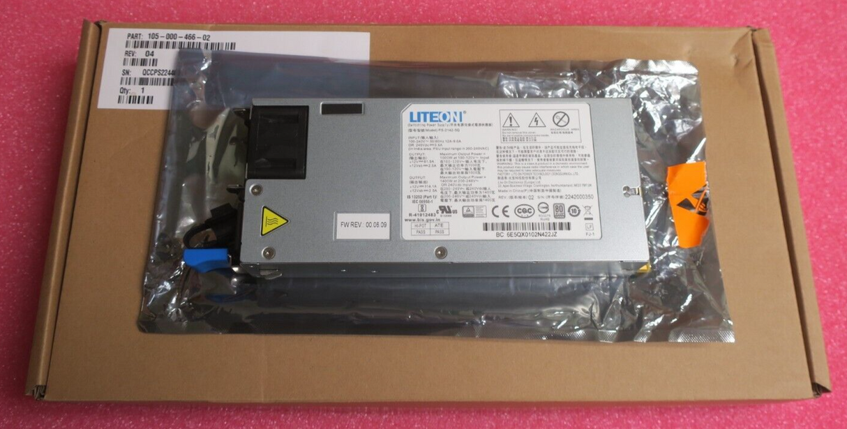 NEW LITE-ON 1400W 80Plus 1U Switching Power Supply PSU PS-2142-5Q 105-000-466-02
