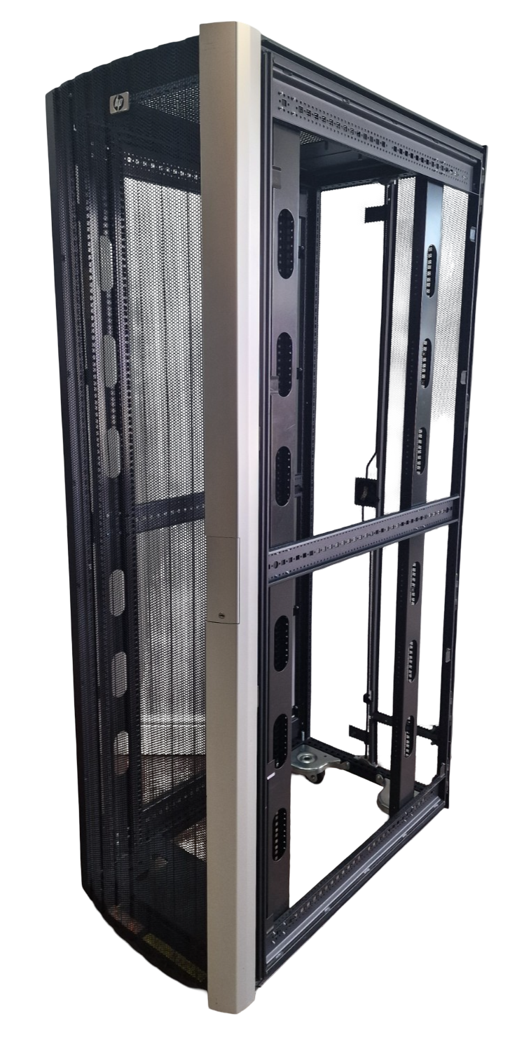 HP 10642 G2 42U Server Rack Cabinet Enclosure With Front + Rear Doors No Sides