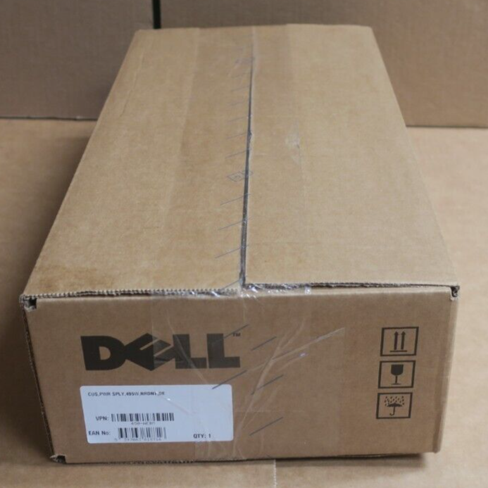 New Dell 495W Redundant Hot-Plug Power Supply PSU 80Plus Platinum Y6XYK 450-AEBM