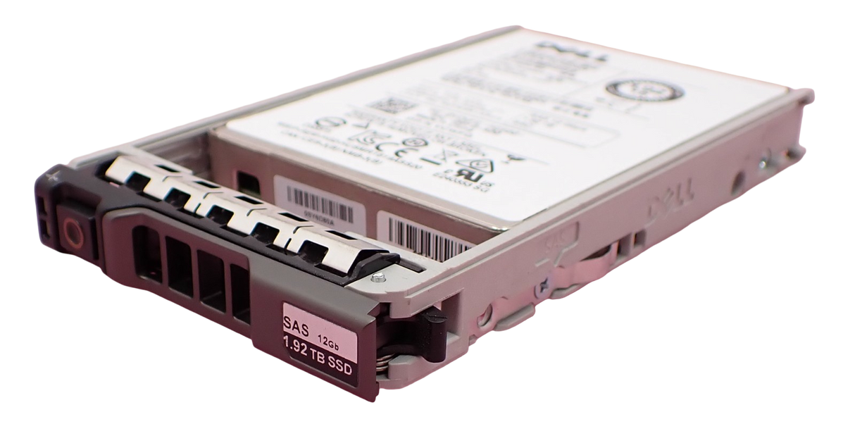 Dell 1.92TB 2.5" SAS 12G RI Hot-Plug SSD HUSMR1619ASS204 VCWFG 12/13th Gen Caddy