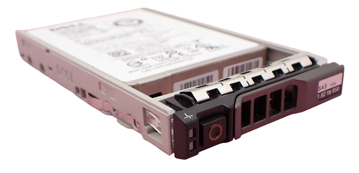 Dell 1.92TB 2.5" SAS 12G RI Hot-Plug SSD HUSMR1619ASS204 VCWFG 12/13th Gen Caddy