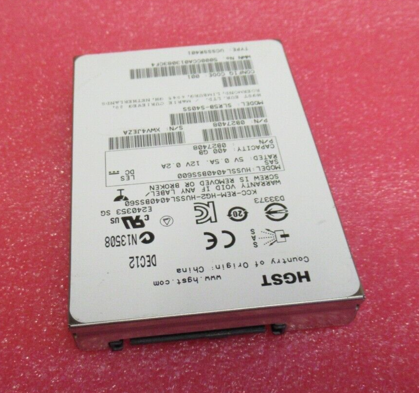 Hitachi HUSSL4040BSS600 0B27408 400GB 2.5" SAS SSD Solid State Drive