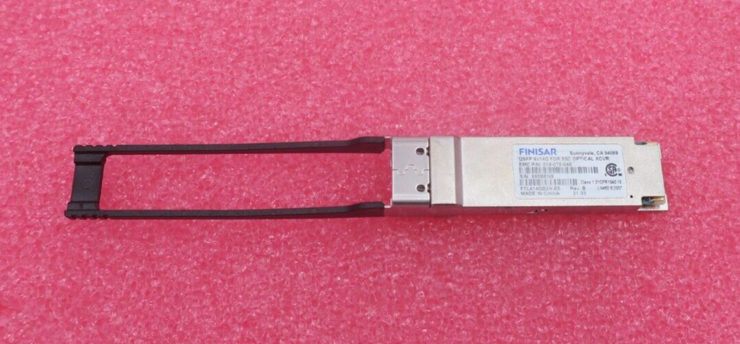 EMC Finisar 56Gb/s FDR 85C 100m 850nm XCVR QSFP Transceiver Module 019-078-048