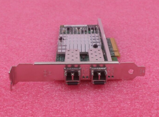 NetApp Intel X520-DA2 Dual Port 10Gb SFP+ PCIe Network Adapter 111-01232 +2x SFP
