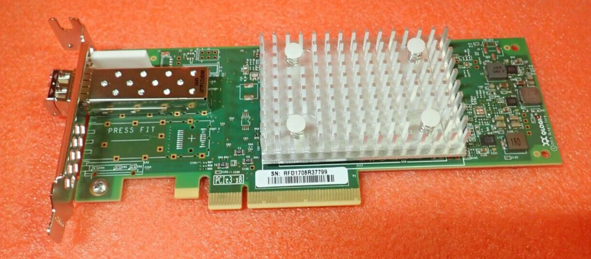 Dell QLogic QLE2690L-DEL 1-Port 16Gb FC SFP+ Host Bus Adapter HBA P3T0T + SFP