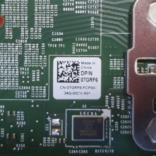 Dell HBA 355i HBA355i Non-RAID 16-Port SAS 12Gb/s HBA 7GRF6 with LP + HP Bracket