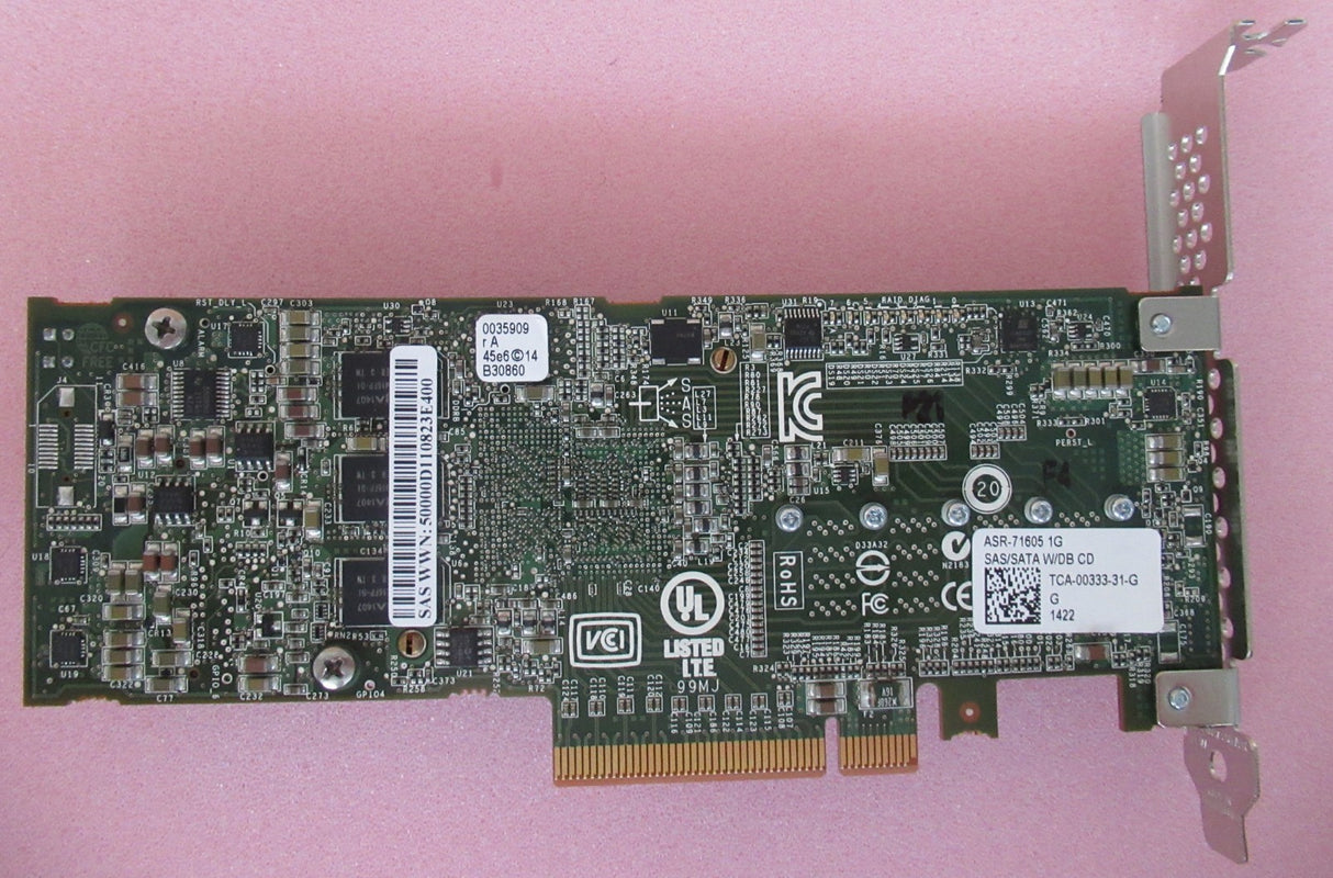 Adaptec ASR-71605 1GB Cache 16-Port 6Gbps Raid Controller + Battery