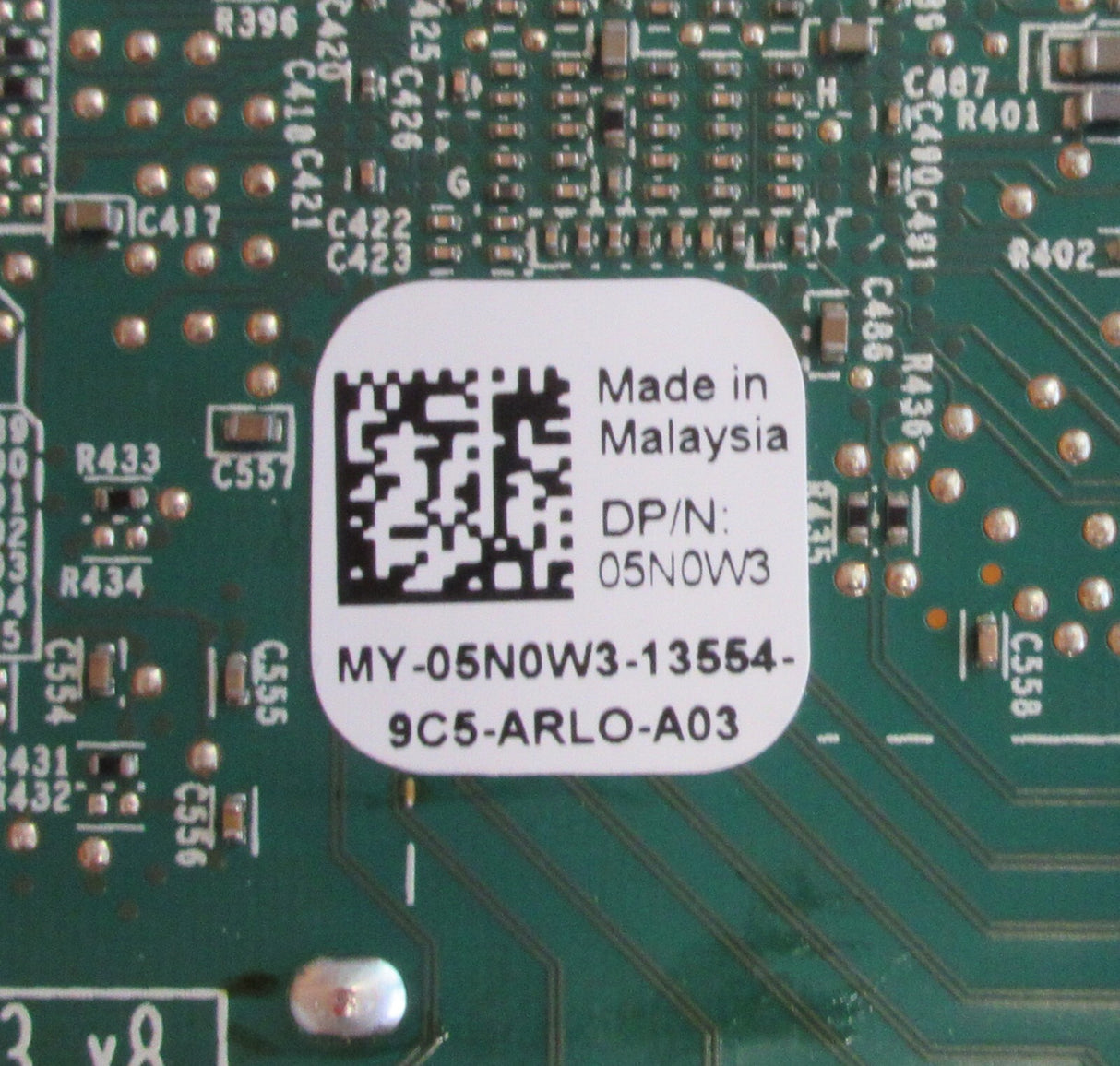 Dell QLogic QL41162 10Gb RJ-45 Dual Port Converged Network Adapter CNA FH 5N0W3