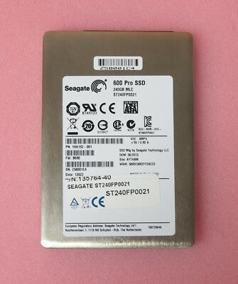 Seagate 600 Pro 240GB SATA 6Gb/s 2.5" FW:B690 SSD Solid State Drive ST240FP0021
