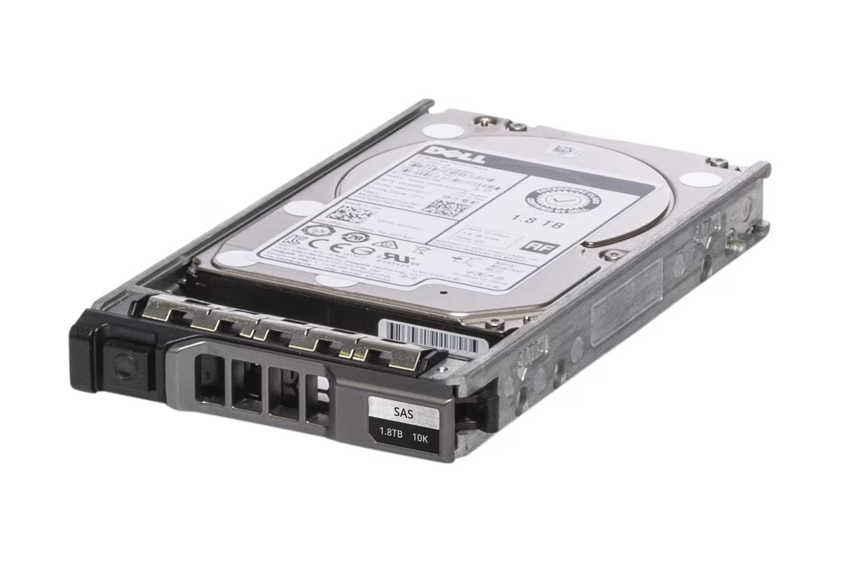 Dell 1.8TB 2.5" 12G 10k SAS Hard Drive HDD In 13th/14th Series Caddy RVDCJ