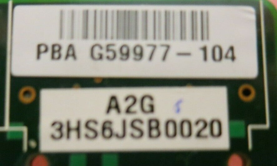 Intel 3HS6JSB0020 G59977-104 H2312JFJR Node Server Single Port Ethernet Card