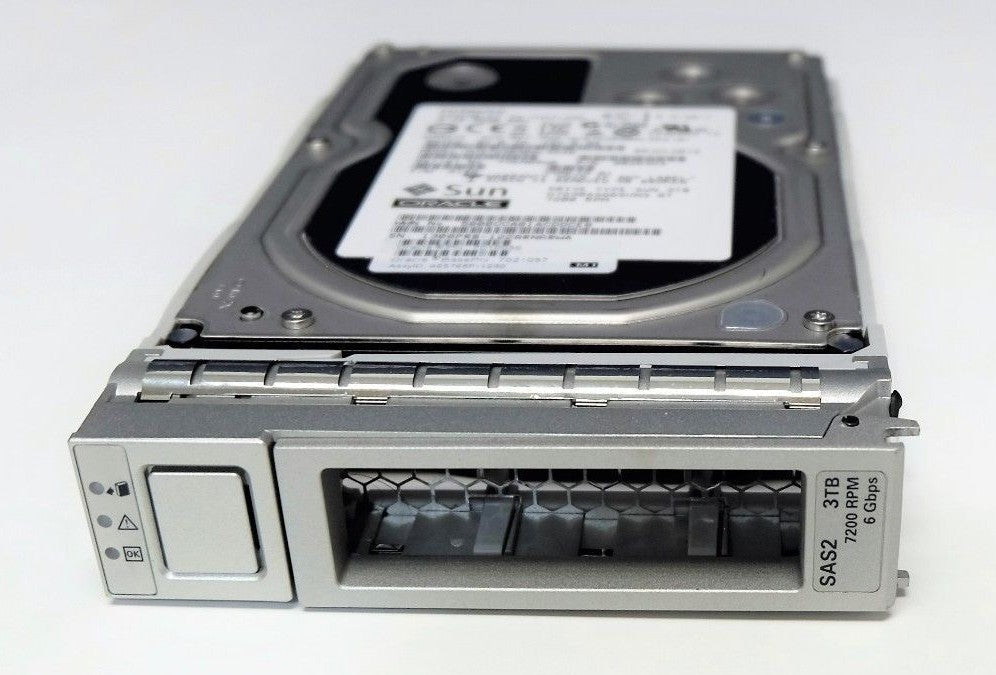 Sun Oracle 3TB 7.2K SAS 3.5" HUS723030ALS640 7010036 7021037 Hard Drive + Caddy
