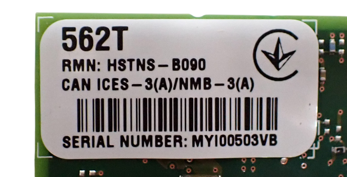 NEW HPE 562T Dual Port 10Gb Ethernet Network Adapter LP FH 840137-001 817738-B21