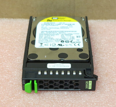 Fujitsu WD 300GB 2.5" SAS 6GB 10K HDD Hard Drive in Caddy A3C40158068 WD3001BKHG