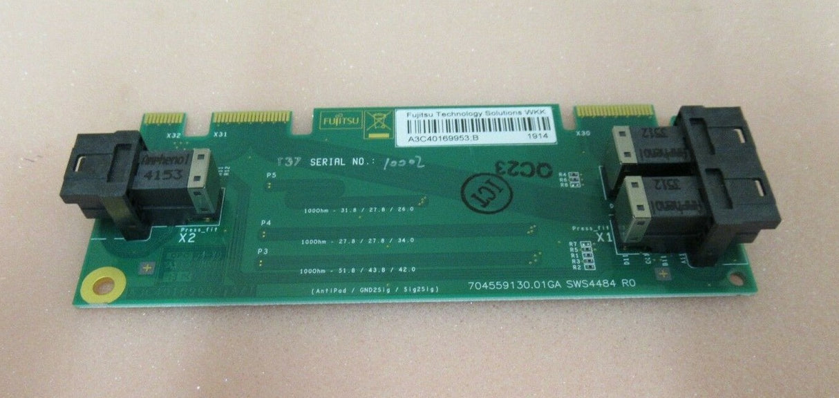 Fujitsu A3C40169953 SAS30_PASSTHRU_SUB Primergy RX2520 M1 SAS Controller